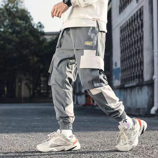 pants men cargo streetwear joggers harem hip hop elastic waist loose baggy ankle length trousers korean style men's, Black
pants men cargo streetwear joggers harem hip hop elastic waist loose baggy ankle length trousers korean style men's, Black