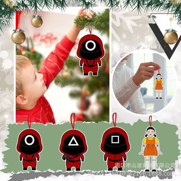 squid series christmas tree ornaments full set halloween costume mini pendant decoration for room square triangle round villain 123 wooden g
squid series christmas tree ornaments full set halloween costume mini pendant decoration for room square triangle round villain 123 wooden g