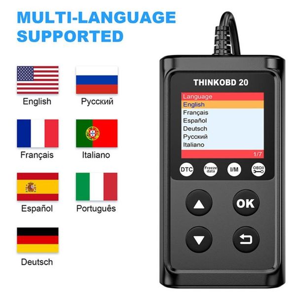 code readers & scan tools thinkcar thinkobd 20 obd2 car auto diagnostic tool professional obd 2 scanner
code readers & scan tools thinkcar thinkobd 20 obd2 car auto diagnostic tool professional obd 2 scanner