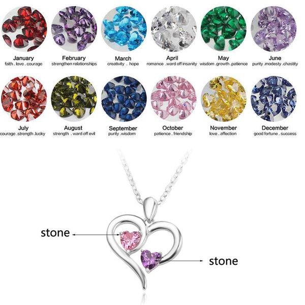pendant necklaces 12 colors custom crystal heart shape necklace rose gold silver color romantic women jewelery gifts for
pendant necklaces 12 colors custom crystal heart shape necklace rose gold silver color romantic women jewelery gifts for