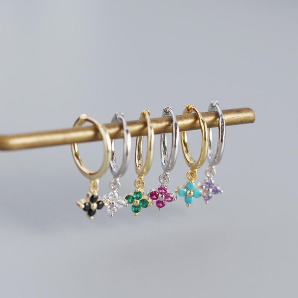 sterling silver earring fashion color zircon flower short pendant drop trend wild cute woman girl ear jewelry dangle & chandelier
sterling silver earring fashion color zircon flower short pendant drop trend wild cute woman girl ear jewelry dangle & chandelier
