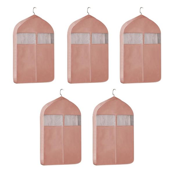 clothing & wardrobe storage 5pcs non-woven fabric hanging clear window organizer suit bag case closet dust cover coat protector
clothing & wardrobe storage 5pcs non-woven fabric hanging clear window organizer suit bag case closet dust cover coat protector