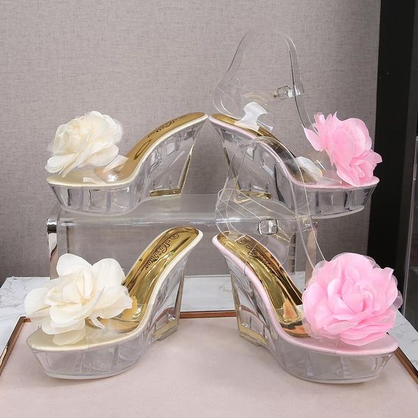 slippers exotic for pole dance shoes summer korean style thick bottom high heel sandals wedding quality, Black
slippers exotic for pole dance shoes summer korean style thick bottom high heel sandals wedding quality, Black