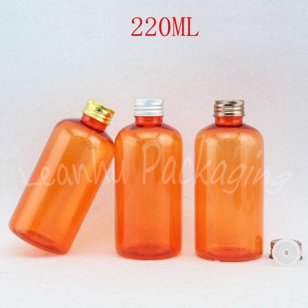 storage bottles & jars 220ml empty orange plastic bottle with golden / silver bronze aluminum cap , 220cc shampoo lotion sub-bottling ( 24 p
storage bottles & jars 220ml empty orange plastic bottle with golden / silver bronze aluminum cap , 220cc shampoo lotion sub-bottling ( 24 p