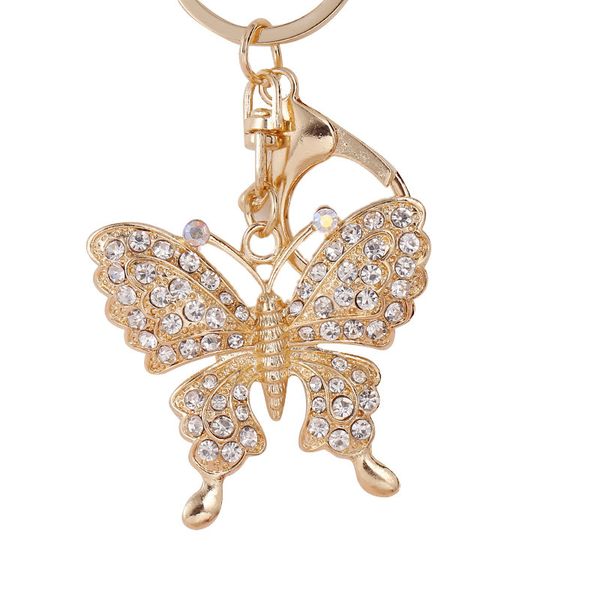 butterfly keychain sparkling keyring crystal rhinestones purse pendant handbag charm 211829, Silver
butterfly keychain sparkling keyring crystal rhinestones purse pendant handbag charm 211829, Silver