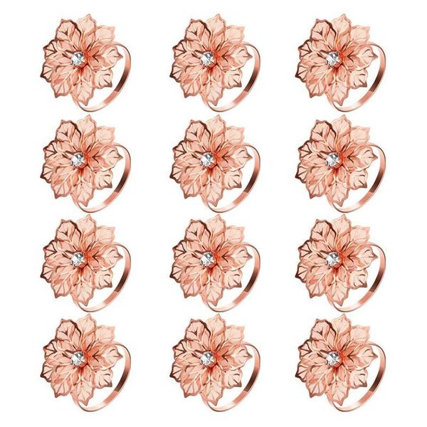 pieces alloy napkin rings with hollow out flower holder floral rhinestone adornment exquisit
pieces alloy napkin rings with hollow out flower holder floral rhinestone adornment exquisit