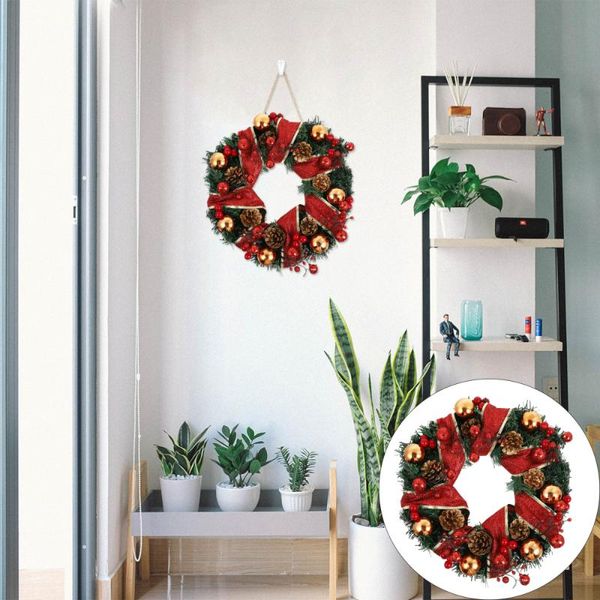decorative flowers & wreaths 1pc christmas hanging wreath garland ornament party supplies decor
decorative flowers & wreaths 1pc christmas hanging wreath garland ornament party supplies decor