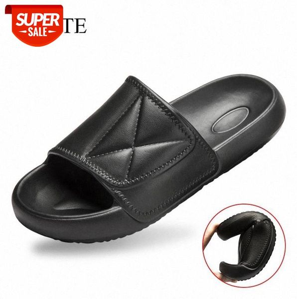 wotte slippers men slides indoor massage slippers man home bath mens shoes non-slip zapatos hombre beach men couple flip flops #of4t, Black
wotte slippers men slides indoor massage slippers man home bath mens shoes non-slip zapatos hombre beach men couple flip flops #of4t, Black