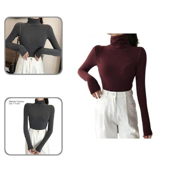 women's sweaters base sweater anti-pilling widely applied casual high collar long sleeve pullover for daily wear, White;black
women's sweaters base sweater anti-pilling widely applied casual high collar long sleeve pullover for daily wear, White;black