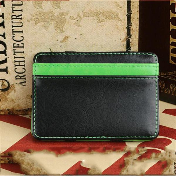 card holders fashion package wallet mini neutral magic wallets high end money clip purse, Brown;gray 
card holders fashion package wallet mini neutral magic wallets high end money clip purse, Brown;gray