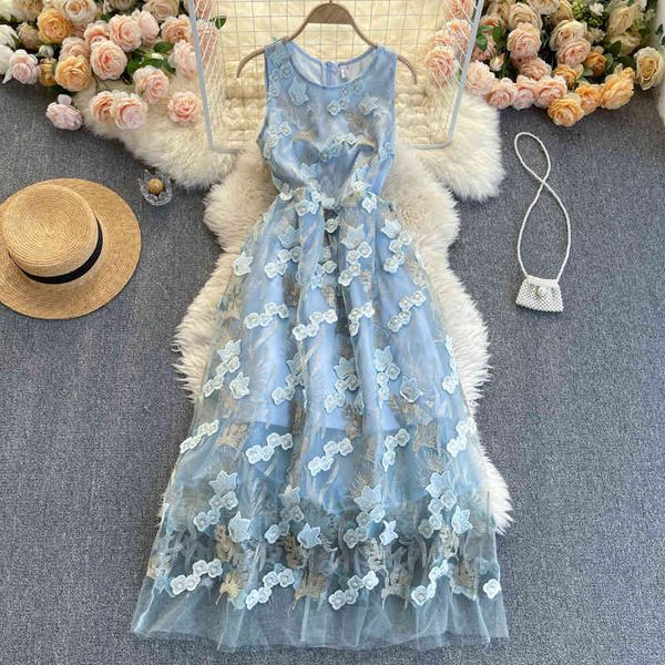 casual dresses elegant flower embroidery 2021 summer women's sleeveless o neck three dimensional floral heavy party mesh tank f3uh, Black;gray
casual dresses elegant flower embroidery 2021 summer women's sleeveless o neck three dimensional floral heavy party mesh tank f3uh, Black;gray