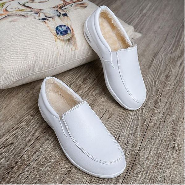 winter add wool warm cushion sponge shoes white slope heel anti-skid leisure women's mother work dress, Black
winter add wool warm cushion sponge shoes white slope heel anti-skid leisure women's mother work dress, Black
