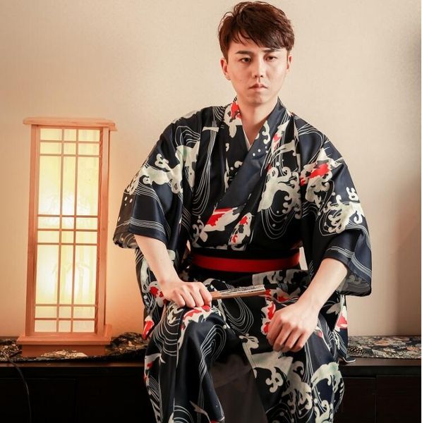 ethnic clothing formal party costume standard kimono japan bathrobe black male cotton flower vintage asian folk cosplay, Red
ethnic clothing formal party costume standard kimono japan bathrobe black male cotton flower vintage asian folk cosplay, Red