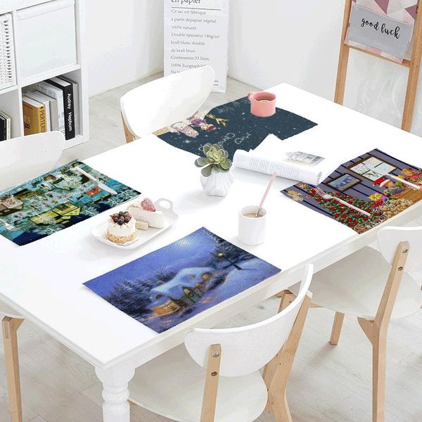 table napkin christmas series napkins 42*32 cm santa claus children playing snowman printed linen tablecloths home tableware decoration
table napkin christmas series napkins 42*32 cm santa claus children playing snowman printed linen tablecloths home tableware decoration