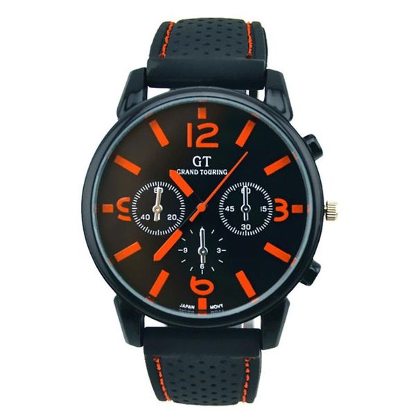 wristwatches fashion rubber sport cool quartz hours wrist analog watch mens watches erkek saat creative men relogio #c, Slivery;brown
wristwatches fashion rubber sport cool quartz hours wrist analog watch mens watches erkek saat creative men relogio #c, Slivery;brown