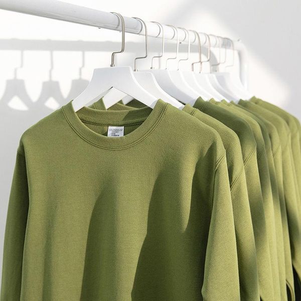 men's hoodies & sweatshirts solid color oversized 300g heavyweight healthy cloth autumn o-neck pullover sweater loose simple all-match, Black
men's hoodies & sweatshirts solid color oversized 300g heavyweight healthy cloth autumn o-neck pullover sweater loose simple all-match, Black