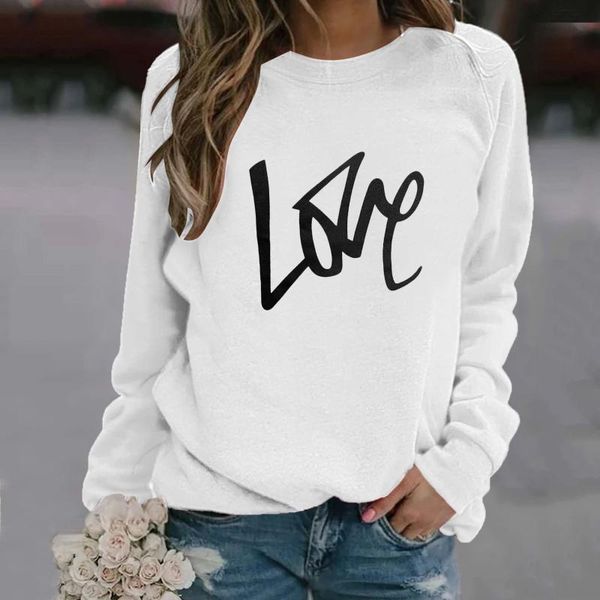 women's hoodies & sweatshirts love letter printing women sweatshirt 2021 autumn winter o neck long sleeve casual wild lady pullover 20, Black
women's hoodies & sweatshirts love letter printing women sweatshirt 2021 autumn winter o neck long sleeve casual wild lady pullover 20, Black