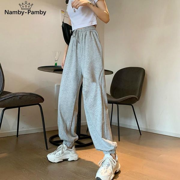 women's pants & capris korean style jogging sweatpants women baggy oversized joggers sports loose tracksuit trousers for female, Black;white
women's pants & capris korean style jogging sweatpants women baggy oversized joggers sports loose tracksuit trousers for female, Black;white