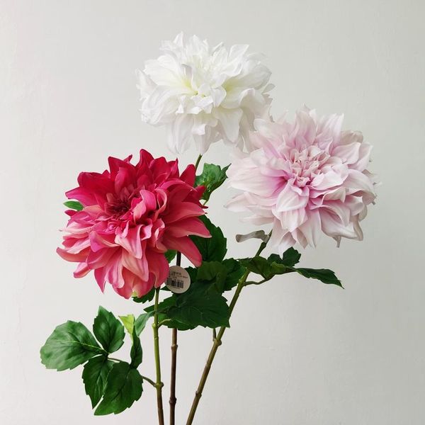 decorative flowers & wreaths northern europe dahlia simulation flower ornaments fake silk living room decoration 
decorative flowers & wreaths northern europe dahlia simulation flower ornaments fake silk living room decoration