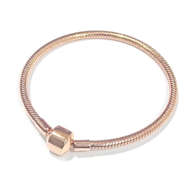 18k rose gold cz diamond heart bracelets original box for pandora 925 silver smooth snake chain bracelet, Black
18k rose gold cz diamond heart bracelets original box for pandora 925 silver smooth snake chain bracelet, Black
