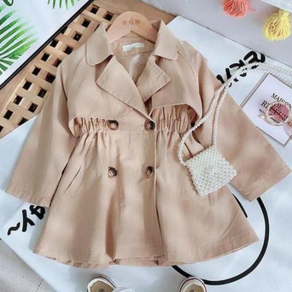 coat england style spring autumn cotton girl toddler trench kids windbreaker fashion little double breasted, Blue;gray
coat england style spring autumn cotton girl toddler trench kids windbreaker fashion little double breasted, Blue;gray