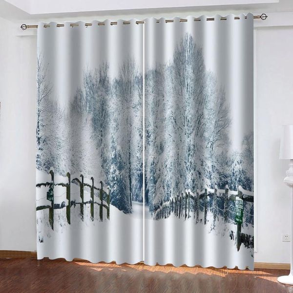 curtain & drapes customized size luxury blackout 3d window curtains for living room winter snow personality
curtain & drapes customized size luxury blackout 3d window curtains for living room winter snow personality