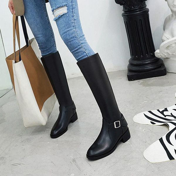 boots qzyerai 2021 winter vintage stretch round knee-high women genuine leather knight women' shoes, Black
boots qzyerai 2021 winter vintage stretch round knee-high women genuine leather knight women' shoes, Black