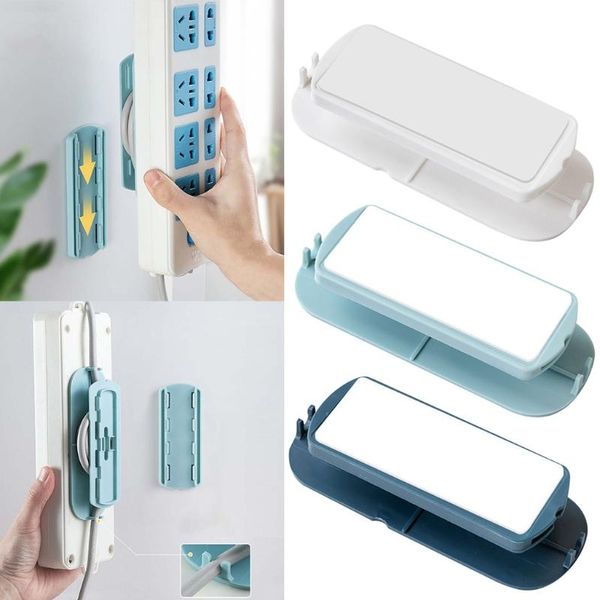 hooks & rails 1pc plug fixing sticker socket power strip holder cable organizer wall adhesive fixer home storage racks 3 colors
hooks & rails 1pc plug fixing sticker socket power strip holder cable organizer wall adhesive fixer home storage racks 3 colors