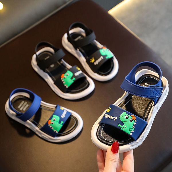 Boys Sandals Summer 2021 Soft Bottom Pupils Kids Children Beach Cartoon Cute Dinosaur Shoes KSS19, 01
Boys Sandals Summer 2021 Soft Bottom Pupils Kids Children Beach Cartoon Cute Dinosaur Shoes KSS19, 01