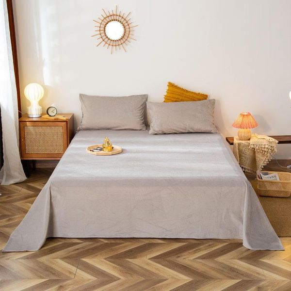 sheets & sets bonenjoy 1 pc crystal velvet bed cover light gray queen king size bedclothes solid color plain dyed double flat sheet couvre l
sheets & sets bonenjoy 1 pc crystal velvet bed cover light gray queen king size bedclothes solid color plain dyed double flat sheet couvre l