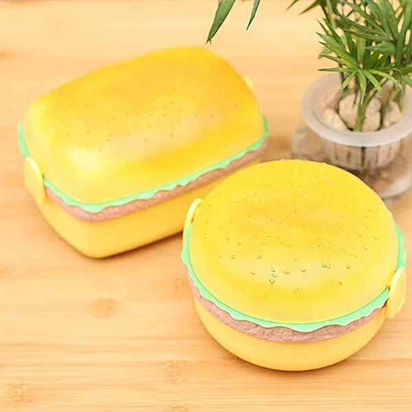 dinnerware sets hamburger lunch box kid bento container creative burger children storage with fork y1
dinnerware sets hamburger lunch box kid bento container creative burger children storage with fork y1
