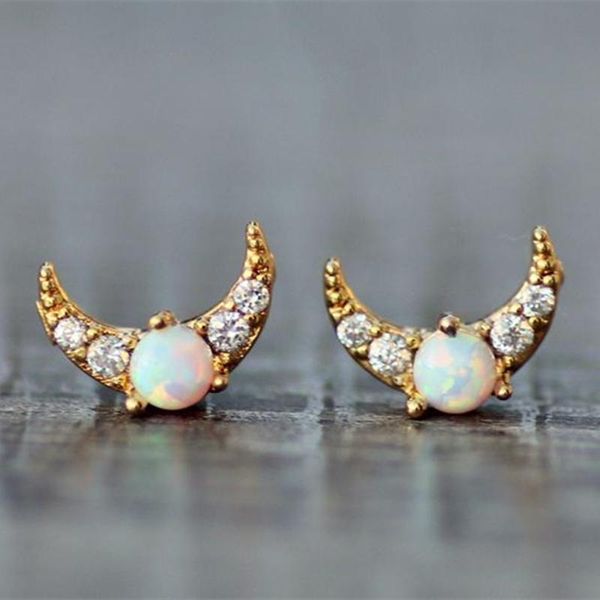 stud minimalist tiny gold crescent crystal moon earrings white opal for women female jewelry wholesale drop, Golden;silver
stud minimalist tiny gold crescent crystal moon earrings white opal for women female jewelry wholesale drop, Golden;silver