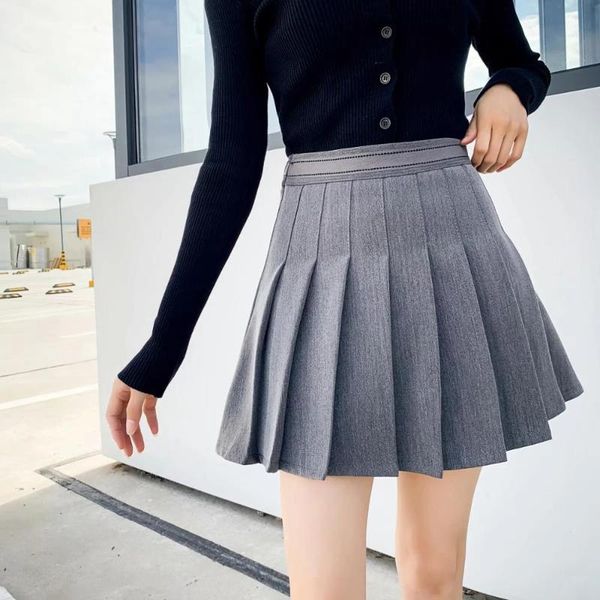 skirts college style high waist light proof leggings pleated skirt a-line short half, Black
skirts college style high waist light proof leggings pleated skirt a-line short half, Black