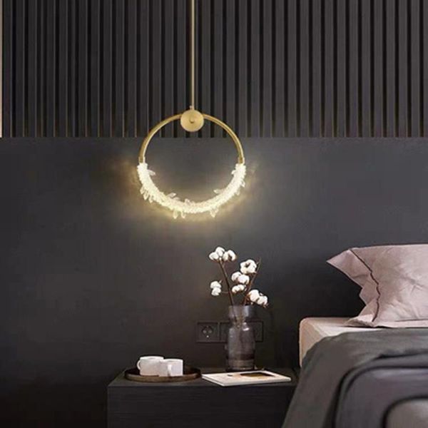 modern simple golden ring crystal small chandelier adjustable decoration living room dining bedside aisle bedroom bar pendant lamps
modern simple golden ring crystal small chandelier adjustable decoration living room dining bedside aisle bedroom bar pendant lamps