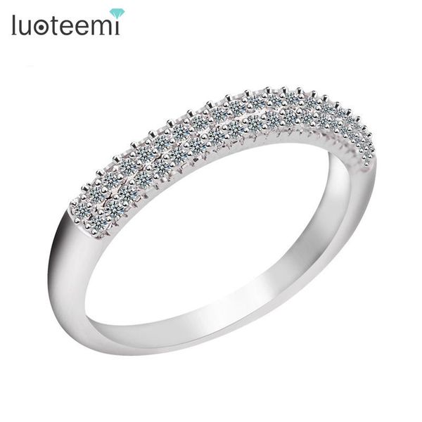 wedding rings luoteemi classic design half circle cubic zircon micro paved white gold-color women engagement, Slivery;golden
wedding rings luoteemi classic design half circle cubic zircon micro paved white gold-color women engagement, Slivery;golden