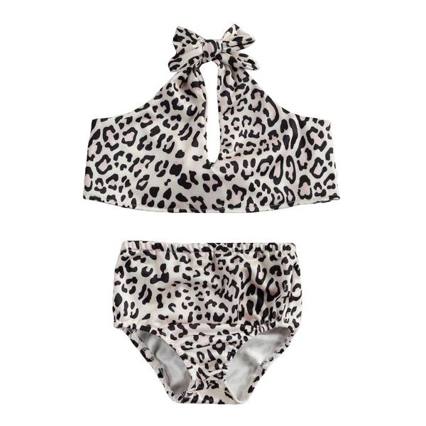 one-pieces baby girls summer two-piece swimsuit fashion toddler infant's leopard print halter neck design elastic waist clothing, Black
one-pieces baby girls summer two-piece swimsuit fashion toddler infant's leopard print halter neck design elastic waist clothing, Black