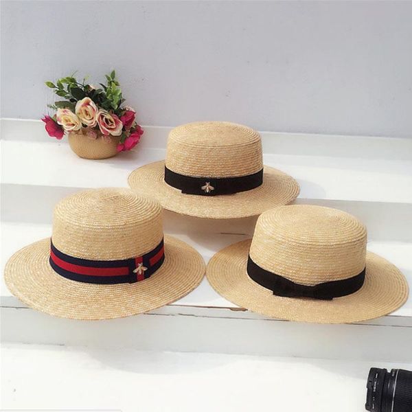 ladies sun fedora hats straw hat european and american retro gold braided female sunshade flat cap visors wide brim, Blue;gray
ladies sun fedora hats straw hat european and american retro gold braided female sunshade flat cap visors wide brim, Blue;gray