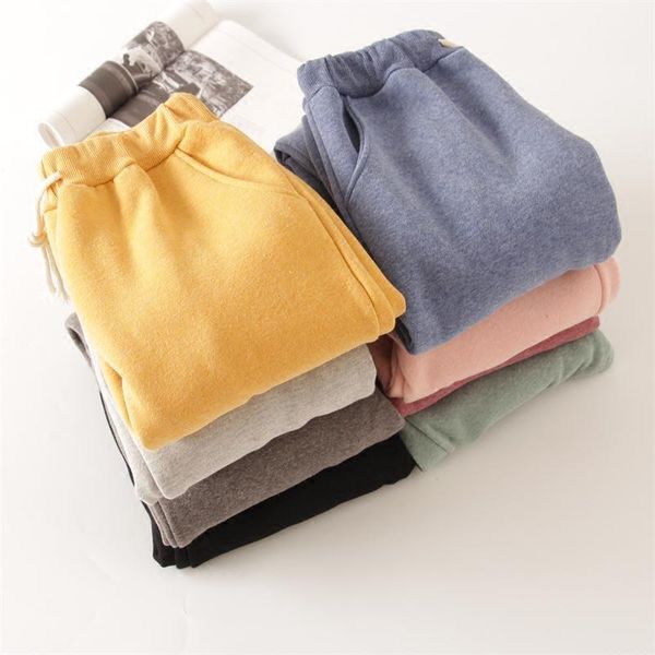 women's pants & capris autumn winter female drawstring long trousers women warm casual velvet harem thick loose hk233, Black;white
women's pants & capris autumn winter female drawstring long trousers women warm casual velvet harem thick loose hk233, Black;white