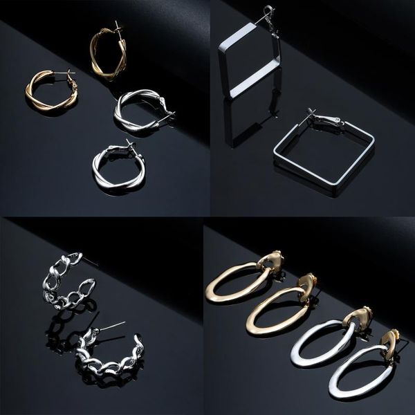 ascona 2021 trend simple style copper women's earrings for flower ear decoration hoop & huggie, Golden;silver
ascona 2021 trend simple style copper women's earrings for flower ear decoration hoop & huggie, Golden;silver