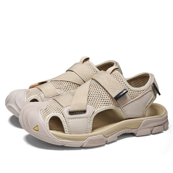 2021 fashion summer women mens sandals black beige mesh leather sandy beach sandal men shoes size 38-44 code: 93-1801
2021 fashion summer women mens sandals black beige mesh leather sandy beach sandal men shoes size 38-44 code: 93-1801
