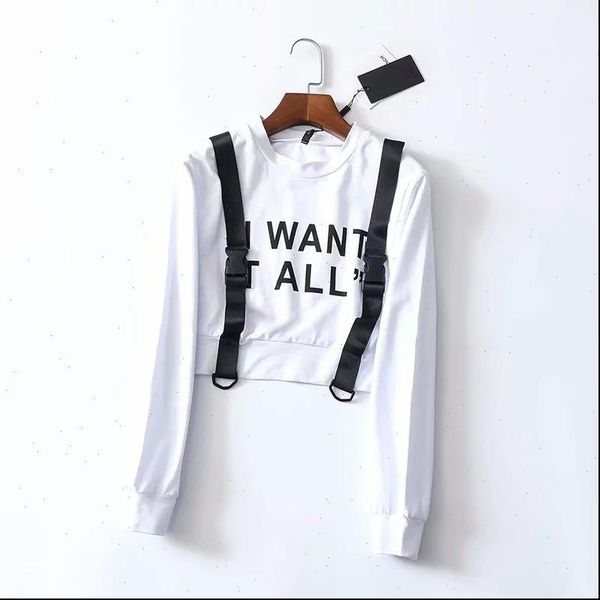 spring short womens sweatshirt pullover women letter printed streetwear solid slim kpop high waist, Black
spring short womens sweatshirt pullover women letter printed streetwear solid slim kpop high waist, Black