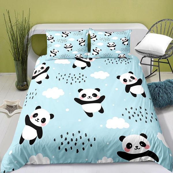 bedding sets home textiles printed panda quilt cover & pillowcase 2/3pcs us/ae/ue full size set
bedding sets home textiles printed panda quilt cover & pillowcase 2/3pcs us/ae/ue full size set
