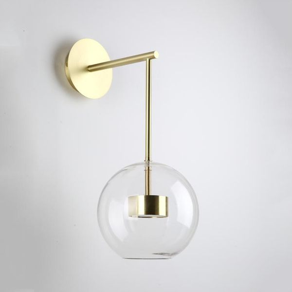wall lamp nordic modern glass ball led indoor for restaurant home decoration lampara de pared light fixture
wall lamp nordic modern glass ball led indoor for restaurant home decoration lampara de pared light fixture