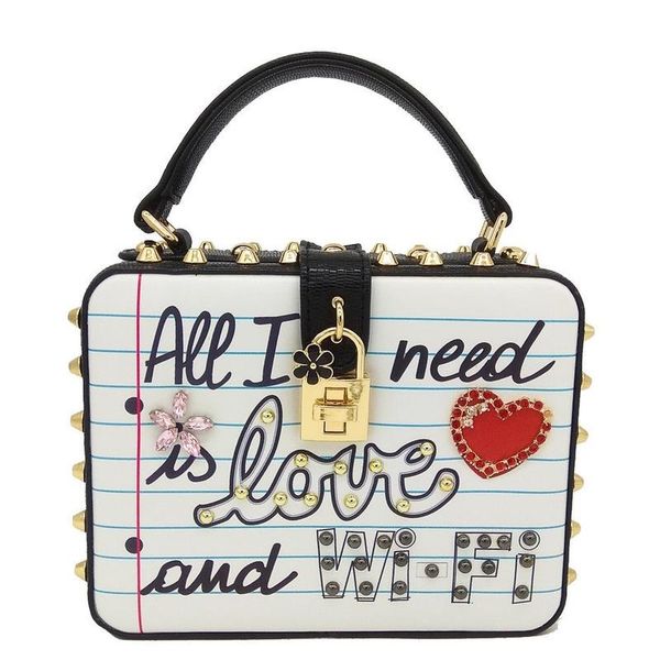 fashion white love letter clutch bag metal frame box evening handle mini tote shoulder pu leather handbags purse bags
fashion white love letter clutch bag metal frame box evening handle mini tote shoulder pu leather handbags purse bags