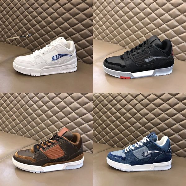 2021 designer men casual shoes leather middle suede shoe thick bottom calfskin splicing trainers printing embossed grained platform sneakers, Black
2021 designer men casual shoes leather middle suede shoe thick bottom calfskin splicing trainers printing embossed grained platform sneakers, Black