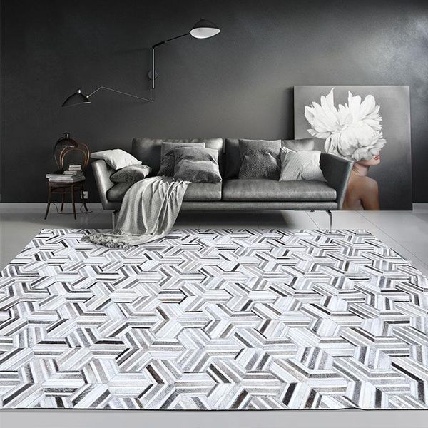 carpets american style luxury cowhide skin handmade patchwork rug natural fur gray color living room carpet decoration villa
carpets american style luxury cowhide skin handmade patchwork rug natural fur gray color living room carpet decoration villa