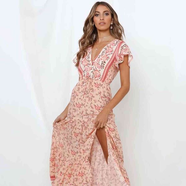 dresses chic split floral printed maxi v neck ruffle sleeve vintage vestidos summer beach boho casual long women es 36wb, Black;gray
dresses chic split floral printed maxi v neck ruffle sleeve vintage vestidos summer beach boho casual long women es 36wb, Black;gray