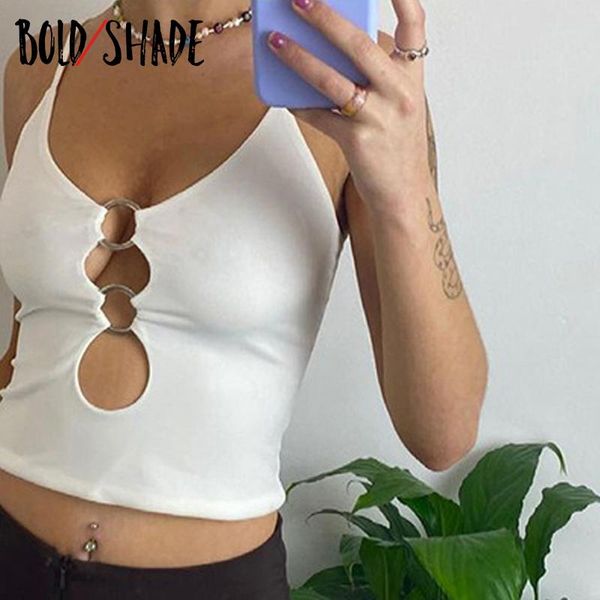 women's tanks & camis bold shade unicolor hollow out bodycon soft grunge fashion indie bustier women streetwear trend summer, White
women's tanks & camis bold shade unicolor hollow out bodycon soft grunge fashion indie bustier women streetwear trend summer, White