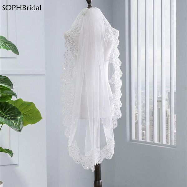 bridal veils arrival lace sequins wedding veil one-layer accessories for church headwear mariage with comb, Black
bridal veils arrival lace sequins wedding veil one-layer accessories for church headwear mariage with comb, Black