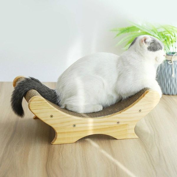 cat toys corrugated solid wood scratcher u-shaped claw grinder toy with catnip bed pet supplies
cat toys corrugated solid wood scratcher u-shaped claw grinder toy with catnip bed pet supplies